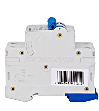 Siguranta automata (disjunctor) , 1P+N , B20,20A, 6kA, curba B, Amparo, Schrack